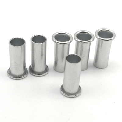 Full tubular aluminum eyelet rivets can be tailor made