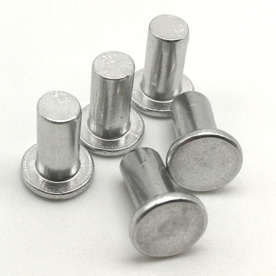 Flat head solid steel rivets tailor making welcome