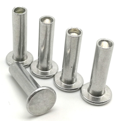 Flat head aluminum rivets semi...
