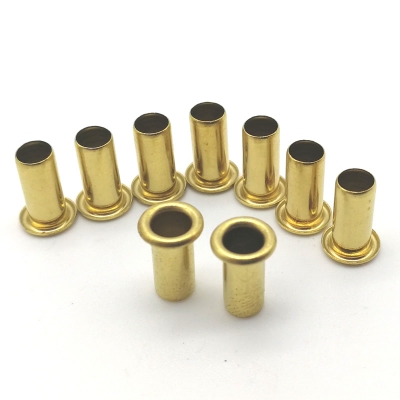 Brass hollow rivets with many sizes in stock