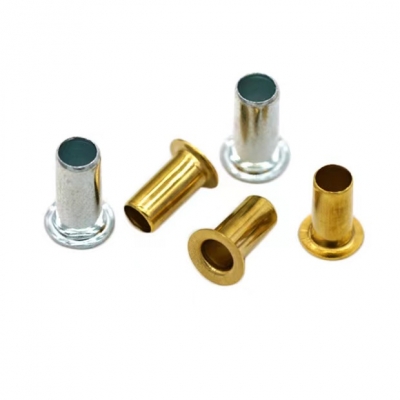 China Manufacturer Brass Eyelet Rivets Aluminum or Stainless Steel Material