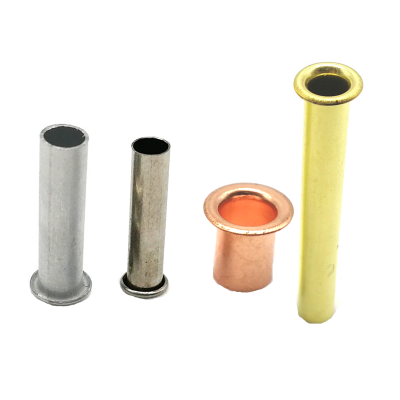 China Manufacturer Brass Hollow Tubular Rivets Aluminum or Stainless Steel Material
